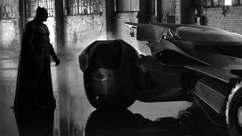 New Photo From Ben Afflecks Batman V Superman Batmobile Photo Shoot