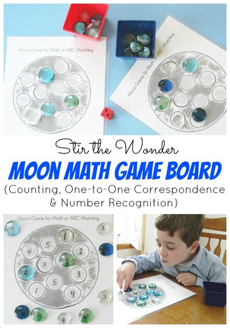 Moon Math Game Stir The Wonder