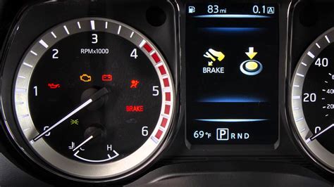 2016 Nissan Titan Diesel Warning And Indicator Lights Youtube