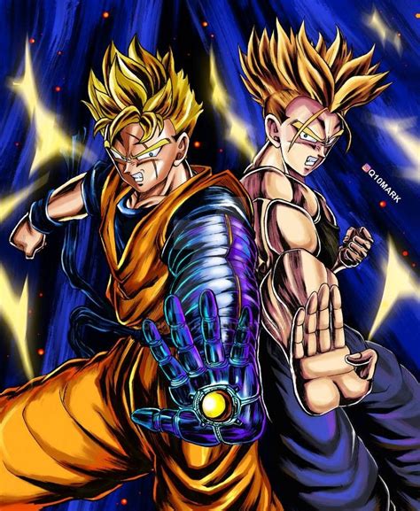 Future Gohan And Future Trunks By Q10mark On Deviantart Anime Dragon