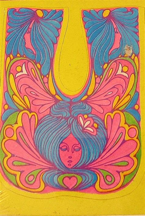 Vintage Psychedelic Illustration 60s And 70s Graphicsart Pinterest Psychedelic Style And