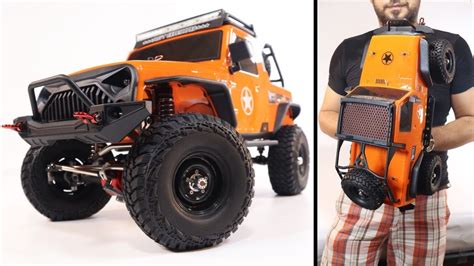 Awesome 110 Rc Crawler Kit For Rc Scalers Unboxing And Crawing Youtube