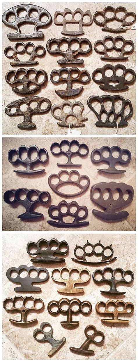 Antique Brass Knuckles Antique Collection Displaying Collections