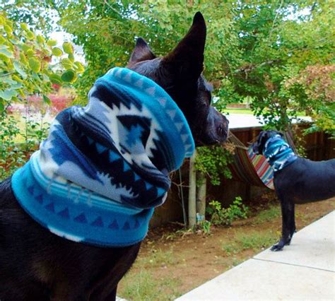 Sw Dog Neckwarmer Aztec Snood Neck Warmer Gaiter Scarf Etsy Dog