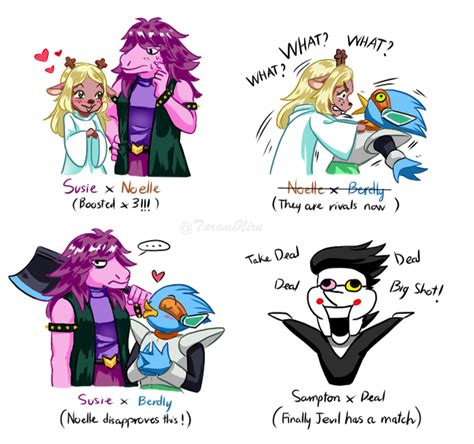 Deltarune More Ships By Taraminiru On Deviantart