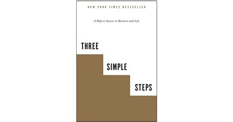 Three Simple Steps A Map To Success In Business And Life By Trevor G