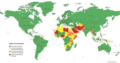 Where Is It Illegal To Be Gay Over 60 Countries Still Criminalize It Daily Infographic