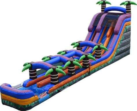 22 Ft Cliff Dive Slip N Slide Double Lane Centex Jump And Party Rental