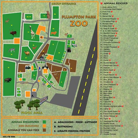 Paignton Zoo Map