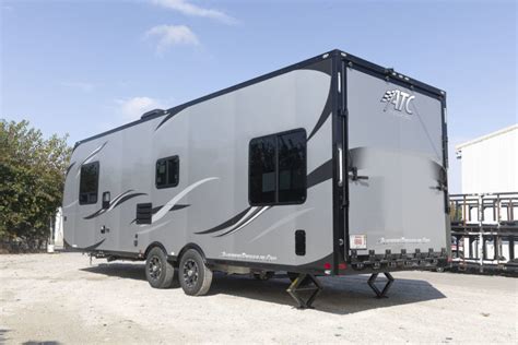 2019 Atc Aluminum Toy Hauler 15 Toppers And Trailers Plus