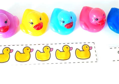 4 Fun Five Little Ducks Math Activities Kids Will Love Learning Puddles