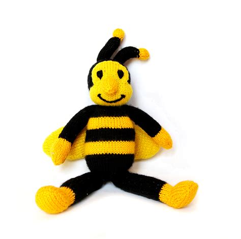 Bee Toy Knitting Pattern Ez Toy Patterns Amigurumi