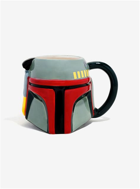 Star Wars Boba Fett Figural Mug Star Wars Boba Fett Star Wars Mugs