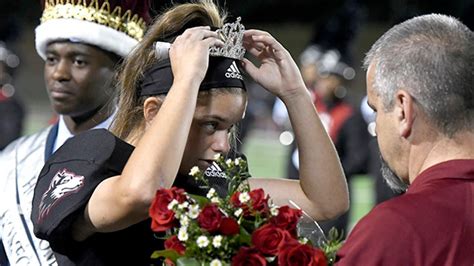 Howard Kicker Trades Cleats And Helmet For A Homecoming Crown Youtube