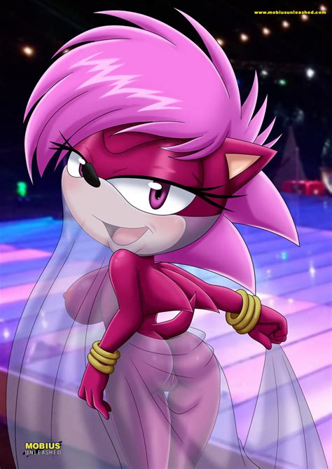 Rule 34 Anthro Ass Breasts Busty Mobius Unleashed Pink Fur Pussy Sega