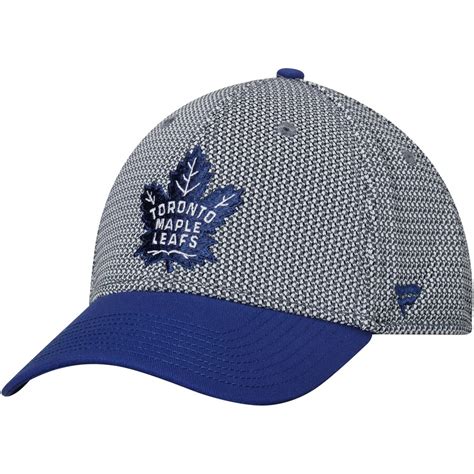 Perfect gifts for the most sophisticated leafs fan! Fanatics Branded Toronto Maple Leafs Gray/Blue Breakaway Flex Hat