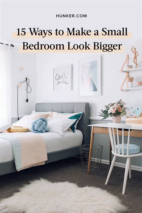 how to make a small bedroom look bigger 15 simple methods hunker small bedroom style small