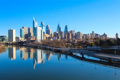 Philadelphia Skyline Extended Architecture Stock Photos ~ Creative Market