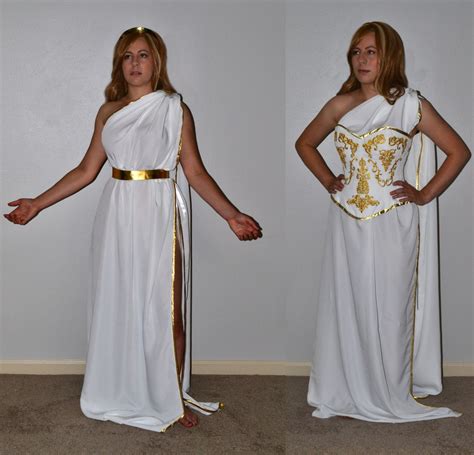 Aphrodite Goddess Dress And Corset Etsy