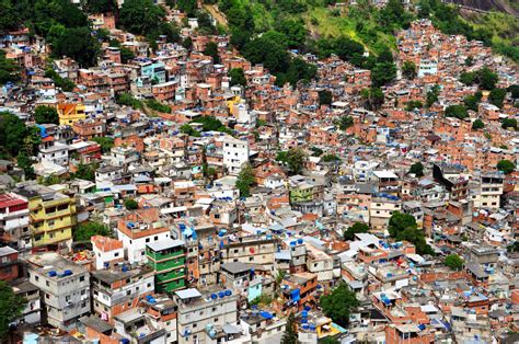 Rocinha The Largest Hill Favela Slum In Rio De Janeiro Brazil Pics