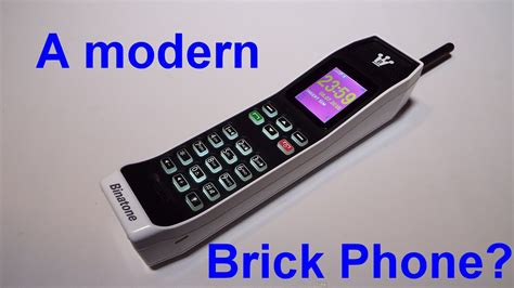 A Modern 1980s Brick Phone Binatone The Brick Phone Review O
