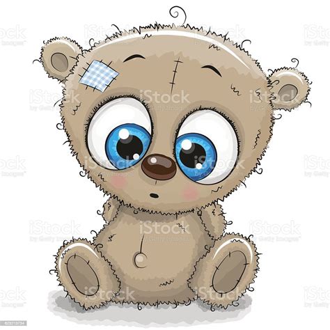 Cute Cartoon Teddy Bear Stock Illustration Download Image Now Istock