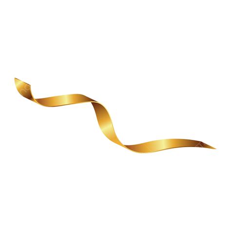 Golden Ribbon Clipart Ribbon Clipart Gold Ribbon Png And Vector With