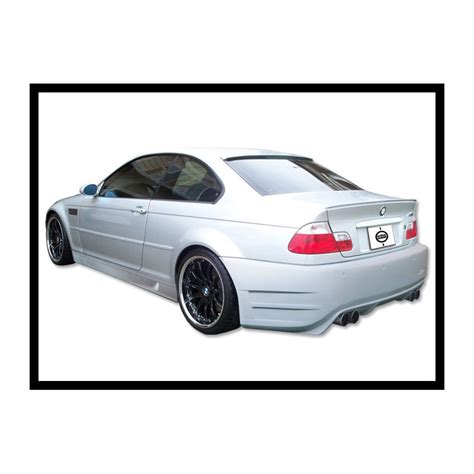 Meng anna durable car rear bumper protector rubber compatible for bmw e39 e46 e90 f30 f01 f10 f20 f32 f33f and all 3/5/7 series (90cm/35.4inch universal black) 4.4 out of 5 stars 123 $18.99 $ 18. Rear Bumper BMW E46 Coupe 98-05 Double Exhaust - Bimar Tuning