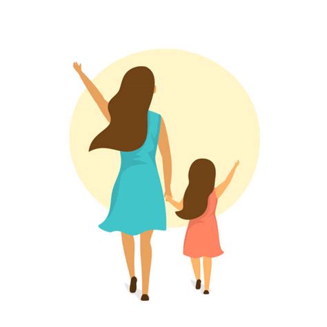 Mom And Daughter Illustrations Royalty Free Vector Graphics And Clip Art