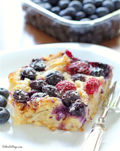 Maybe you would like to learn more about one of these? Blueberry Croissant Bake - Cakescottage | Recipe ...