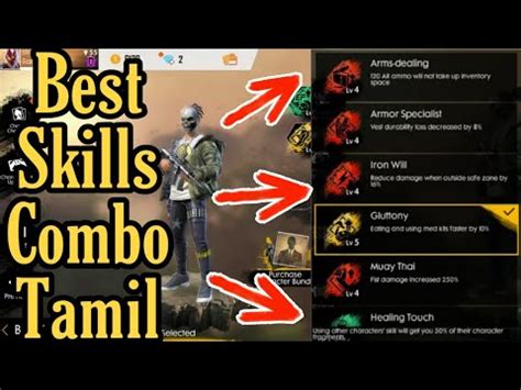 A new episode of free fire * rapid and accurate controller support. (தமிழ்)Free Fire 🔥 Best character Skills Combo Tips For ...