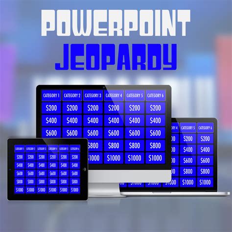Jeopardy Template For Power Point Collection