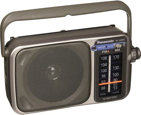 Panasonic RF 2400 Review [Portable AM/FM Radio] - Talkie Man