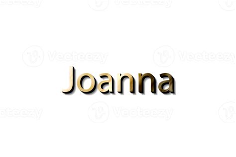 Joanna Name 3d 16618615 Png