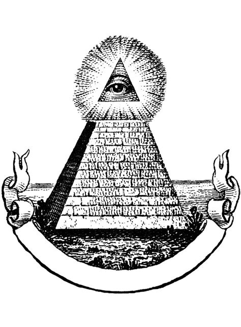 The Eye Of Providence From The Great Seal Of America All Seeing Eye Us
