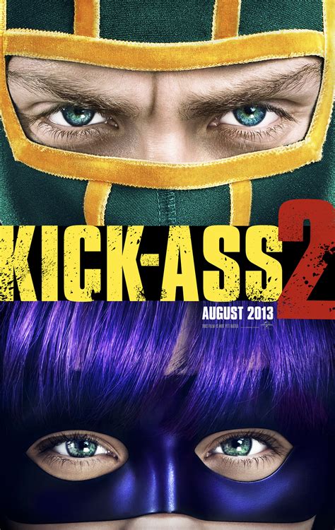 KICK ASS 2 Character Posters Featuring Kick Ass Hit Girl And The