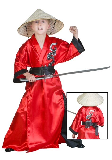 Kids Dragon Samurai Costume Halloween Costume Ideas 2023