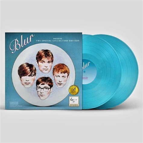 New 2lp Blur The Special Collectors Edition Transparent Blue Vinyl