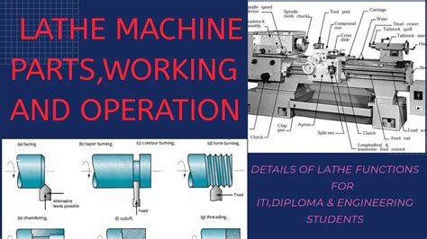 Lathe Machine Parts And Operationslathe Machine Working And Function