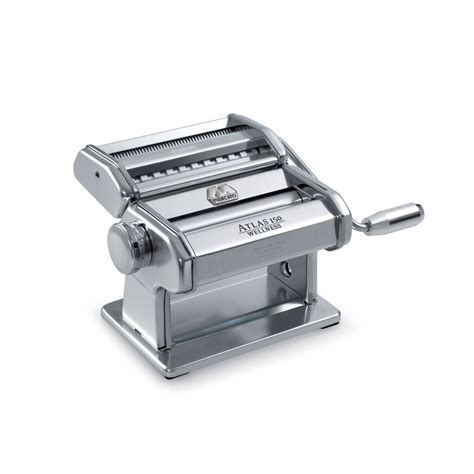 Atlas Made In Italy Pasta Machine Stainless Steel Silver 150
