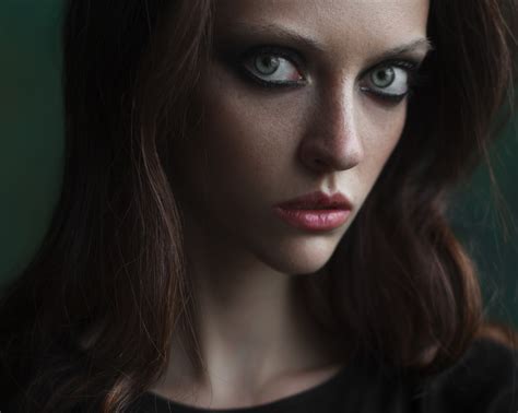 face women redhead 500px model portrait long hair photography black hair fashion hair