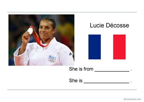 Olympic Athletes And Their Nationaliti English Esl Powerpoints