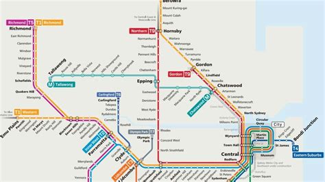 A Subway Map With All The Stops And Directions To Go On It In Different