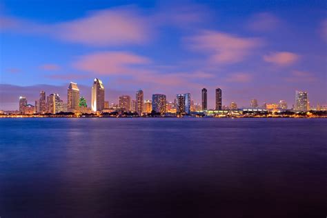 San Diego Skyline Wallpaper Wallpapersafari