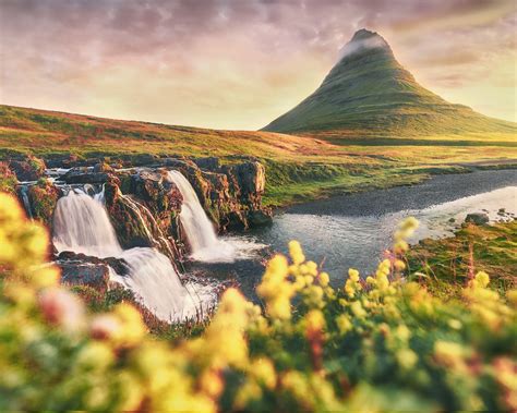 Sunrise At Kirkjufell Iceland Landscape And Nature Photography On