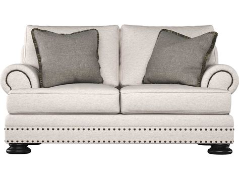 The foster by bernhardt fabric sleeper sofas queen by bernhardt can be customized to perfectly manhattan sofa by bernhardt home decor furniture, sofa. Bernhardt Foster Mocha Loveseat Sofa | BHB5175G