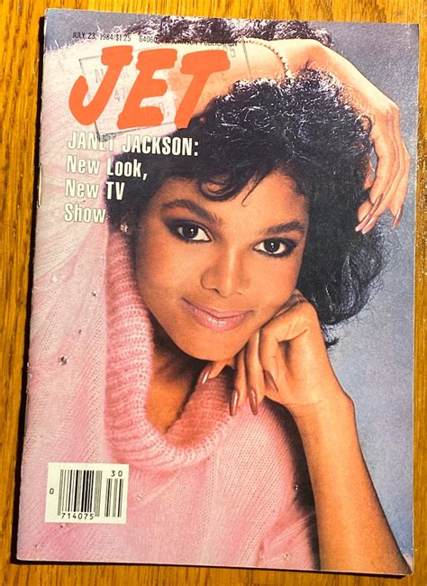 Vintage Jet Magazine Janet Jackson July 23 1984 Like New No Etsy