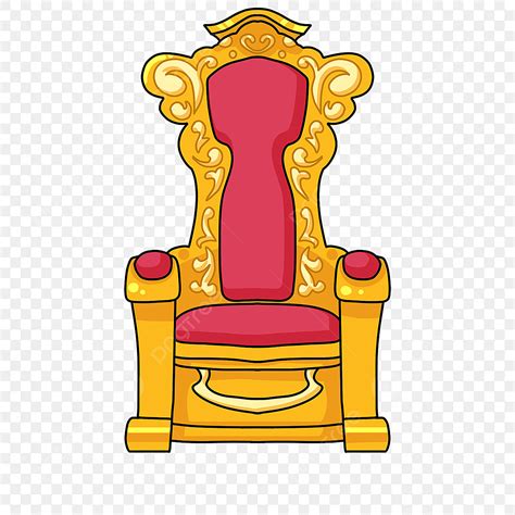 Thrones Clipart Hd Png Red Gold Cartoon Throne Throne Throne Clipart