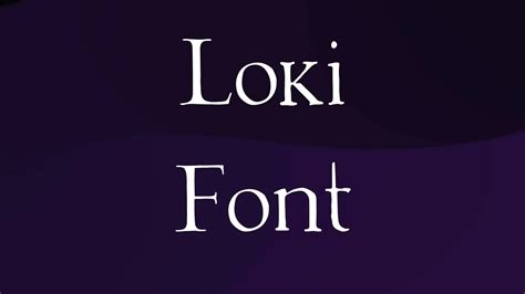 Loki Font Free Download