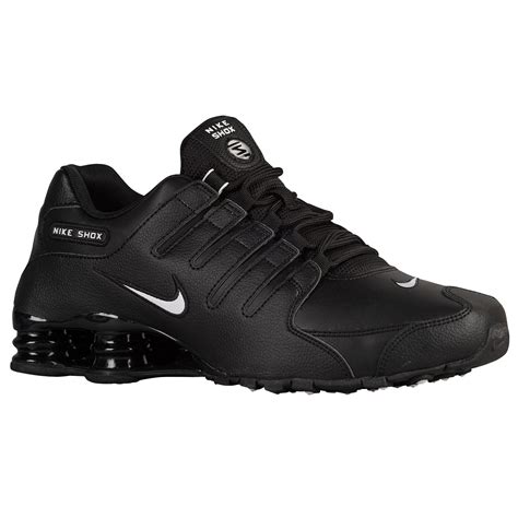 Nike Rubber Shox Nz Running Shoes In Blackwhite Black For Men Lyst
